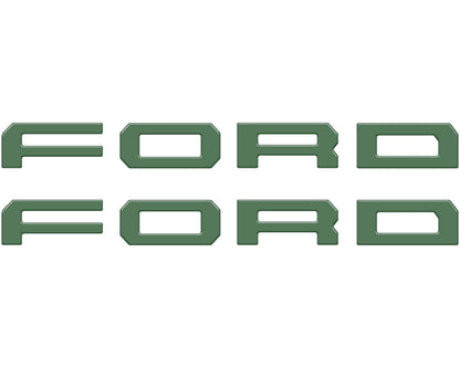 Running Board Letters Fits 2023-2027 Ford Super Duty & F-150 Crew Cab