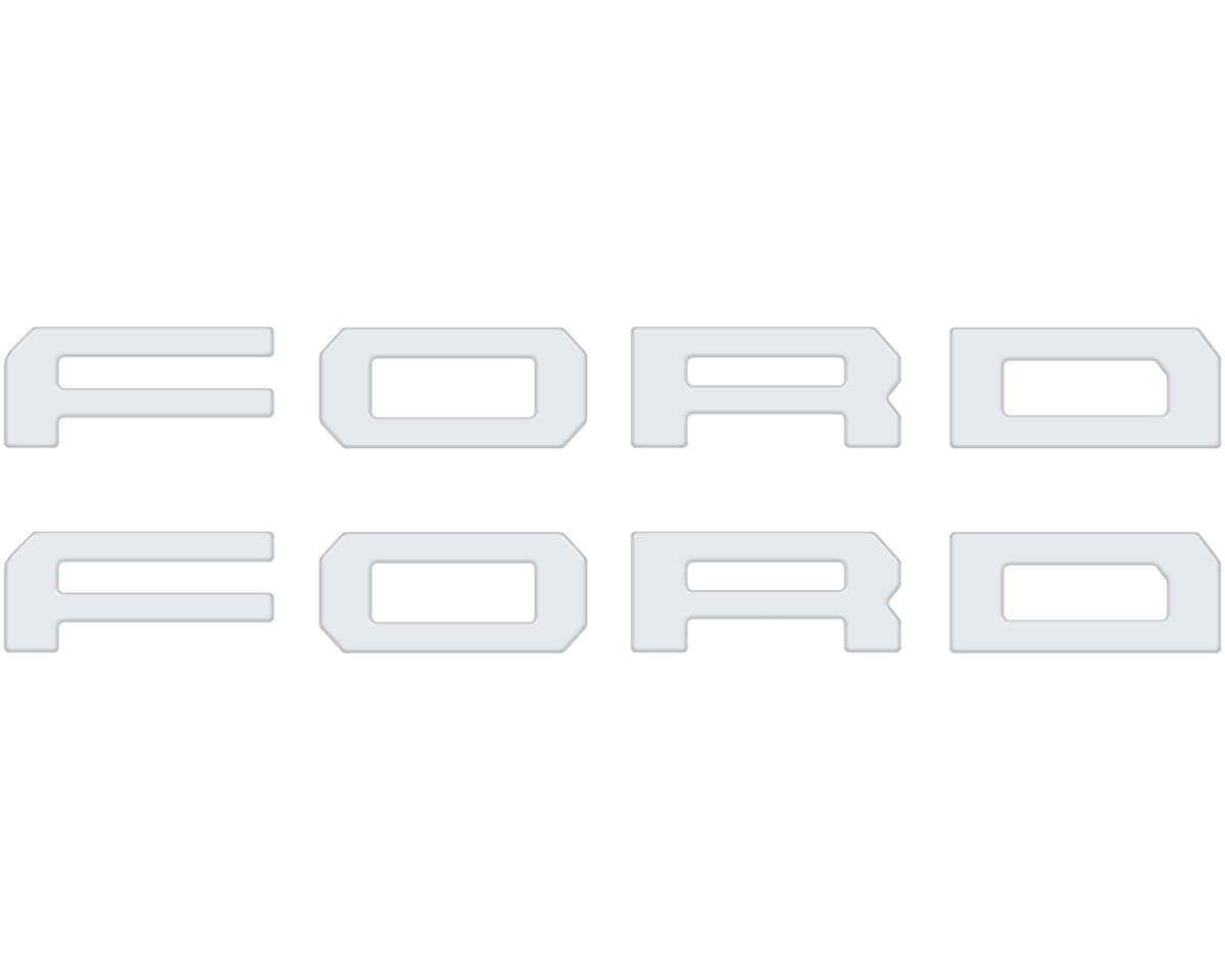 Running Board Letters Fits 2023-2027 Ford Super Duty & F-150 Crew Cab