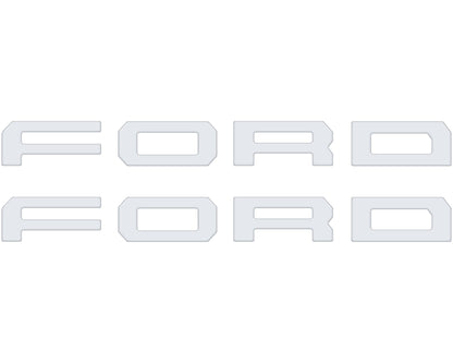 Running Board Letters Fits 2023-2027 Ford Super Duty & F-150 Crew Cab