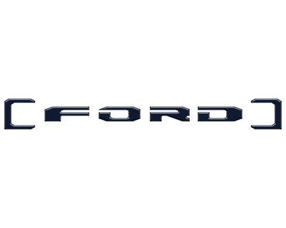 Upper Glove Box Letter Overlays Fits 2023-2027 Ford Super Duty
