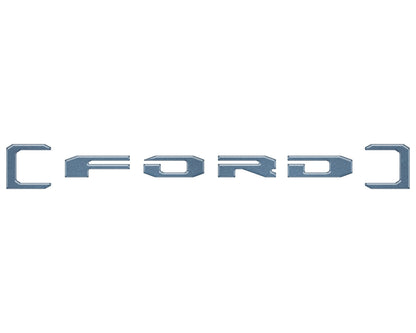 Upper Glove Box Letter Overlays Fits 2023-2027 Ford Super Duty
