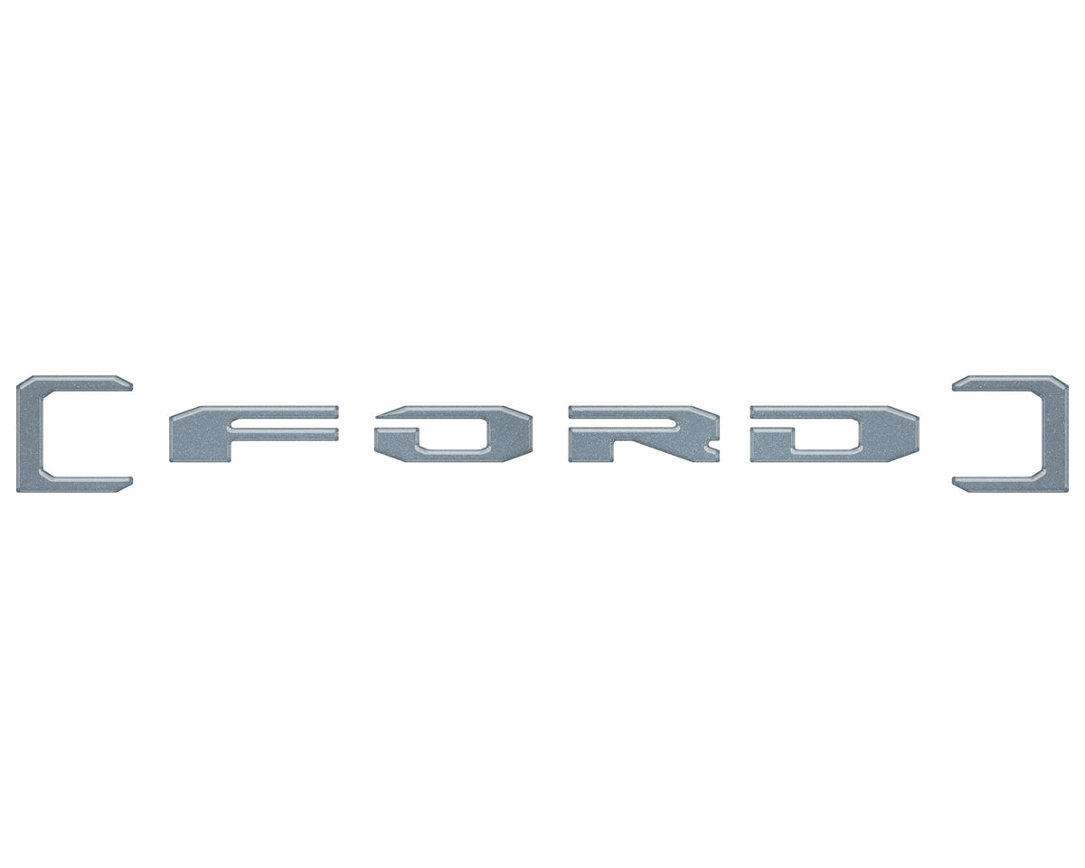 Upper Glove Box Letter Overlays Fits 2023-2027 Ford Super Duty