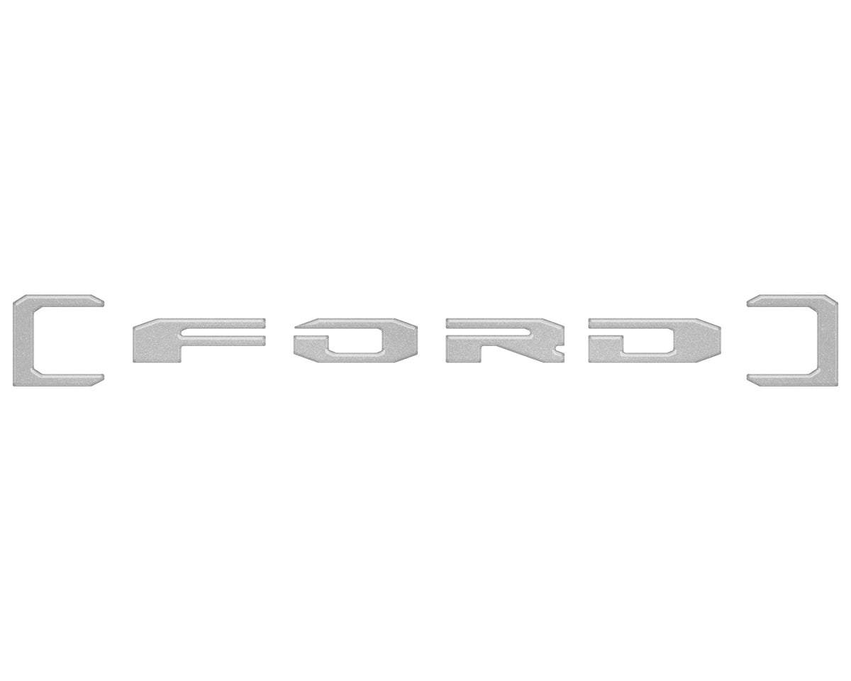 Upper Glove Box Letter Overlays Fits 2023-2027 Ford Super Duty