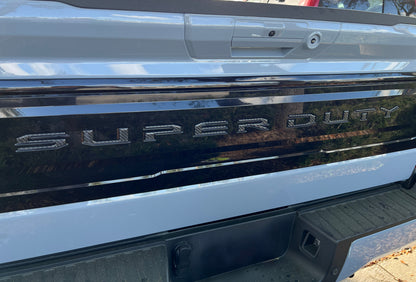 Tailgate Letter Inserts Fits 2025-2027 Ford Super Duty Platinum