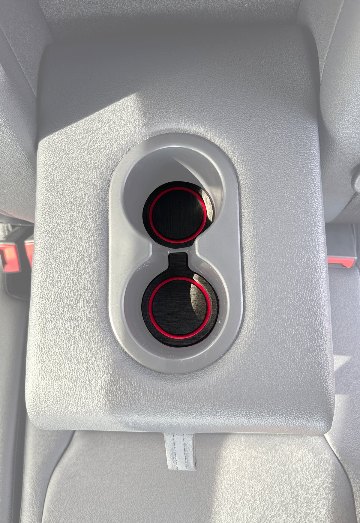Rear Seat Fold Down Cupholder Foam Inserts Fits 2023-2027 Ford Super Duty
