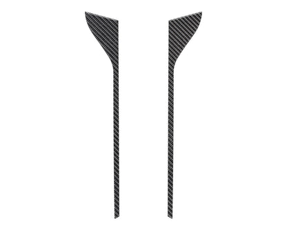 Center Console Chrome Cover Line Accent Trim Fits 2023-2027 Ford Super Duty
