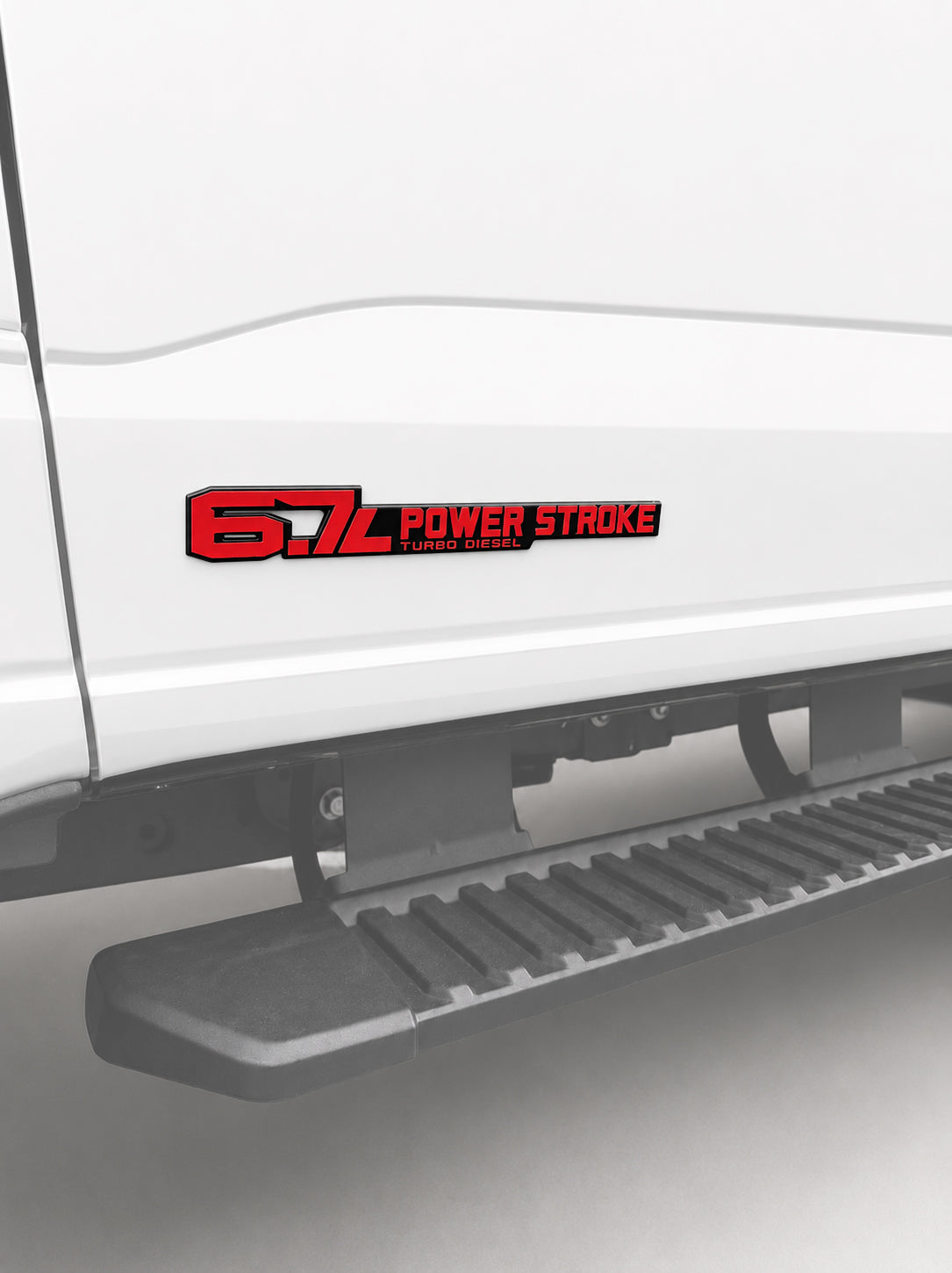 6.7 Power Stroke Badge Fits 2011-2027 Ford Super Duty (Sold as 1)