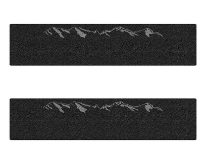 Door Sill Protection Overlays Fits 2014-2026 Chevrolet Silverado + Silverado HD