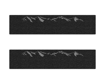 Door Sill Protection Overlays Fits 2014-2026 Chevrolet Silverado + Silverado HD