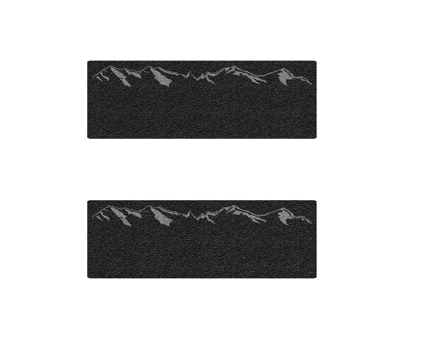 Door Sill Protection Overlays Fits 2014-2026 Chevrolet Silverado + Silverado HD