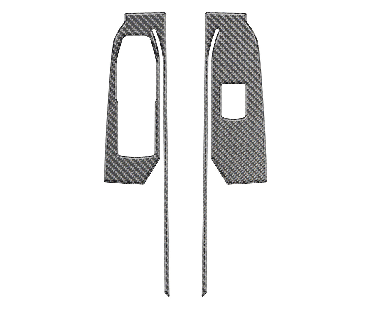 Door Switch Accent Overlays Fits 2019-2021 Chevrolet Silverado