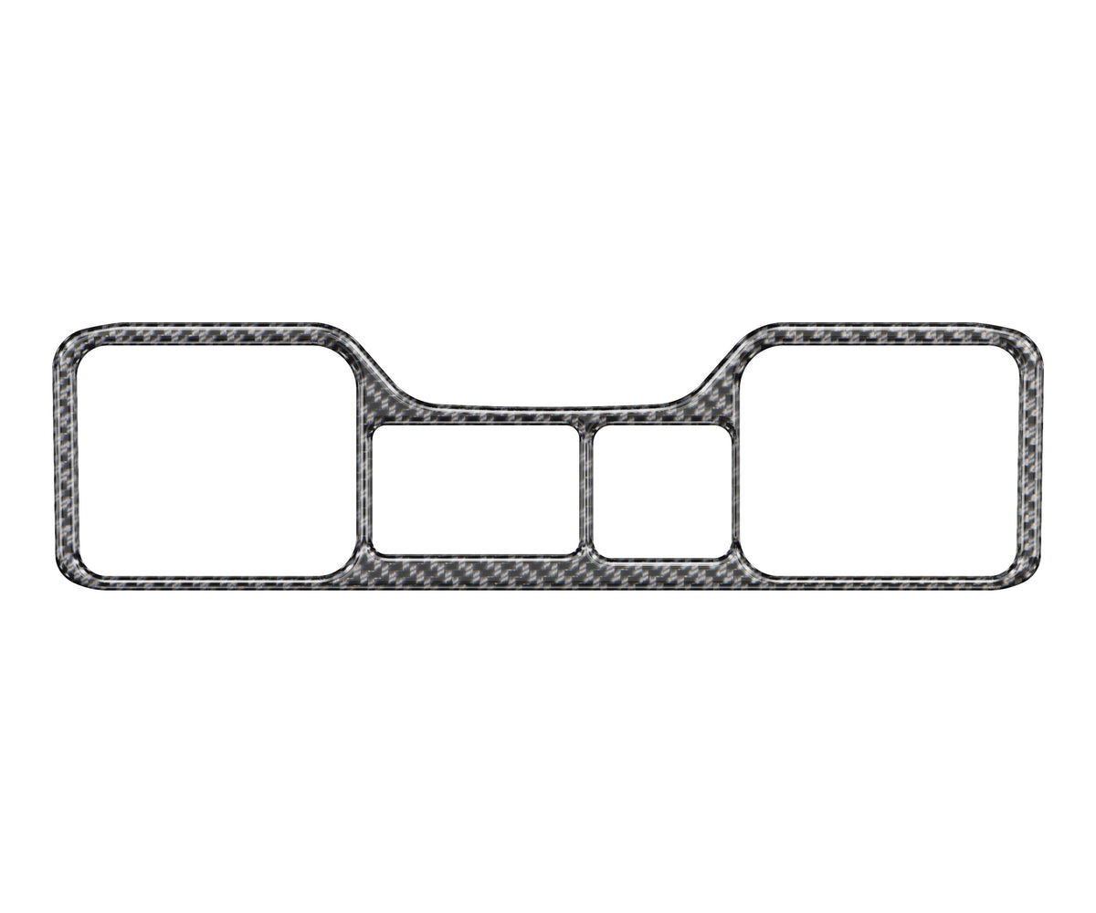 Rear USB Accent Overlay Fits 2019-2027 Chevrolet Silverado