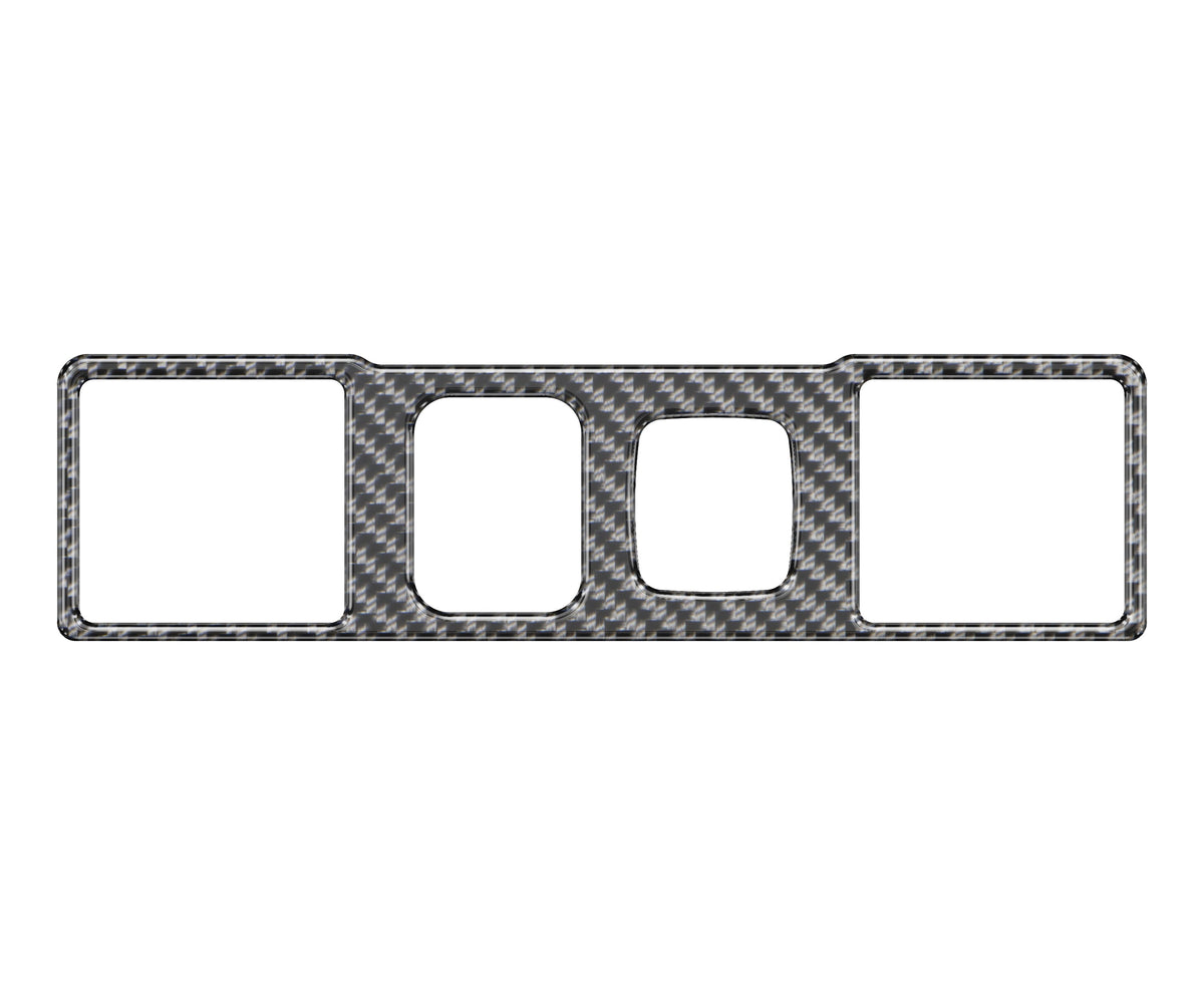 Rear USB Accent Overlay Fits 2019-2027 Chevrolet Silverado