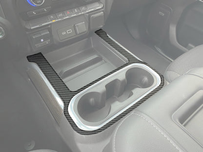 Center Console Accent Overlay Fits 2019-2027 Chevrolet Silverado