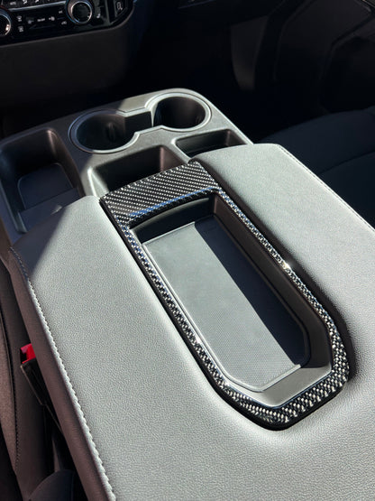 Bench Seat Center Console Upper Accent Trim Fits 2022-2027 Chevrolet Silverado