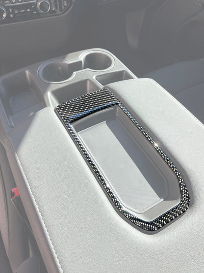 Bench Seat Center Console Upper Accent Trim Fits 2022-2027 Chevrolet Silverado