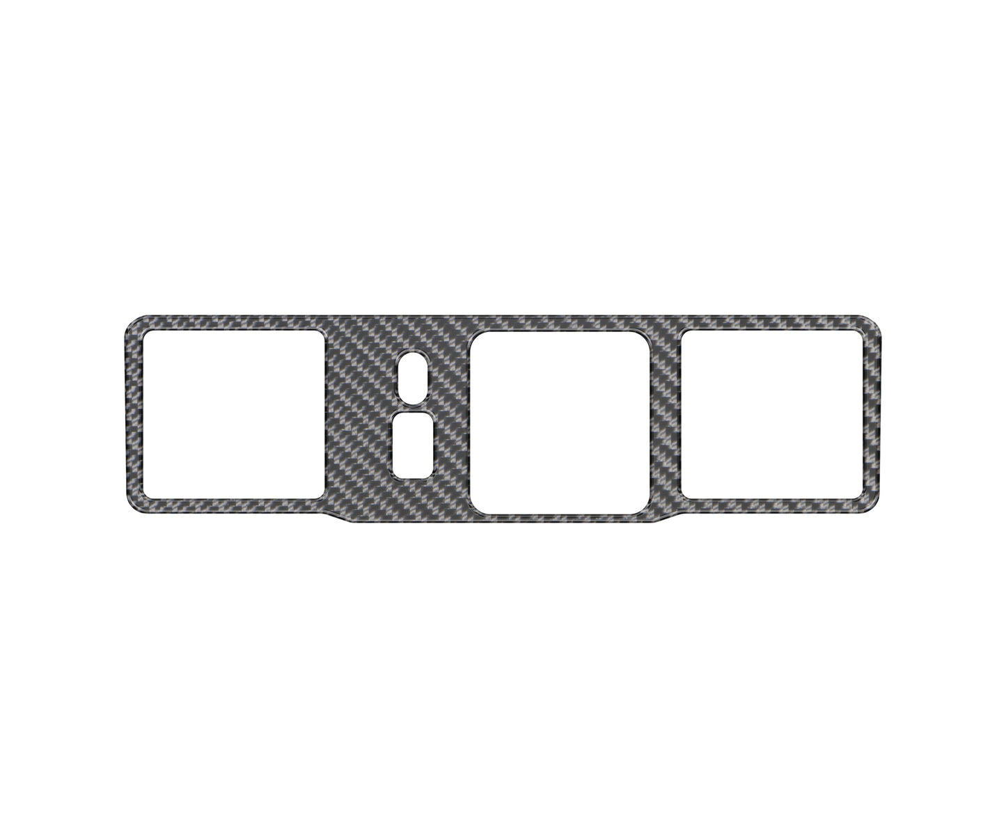 Rear Center Console Accent Trim Fits 2022-2026 Chevrolet Silverado