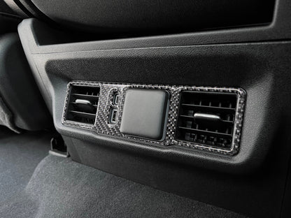 Rear Center Console Accent Trim Fits 2022-2026 Chevrolet Silverado