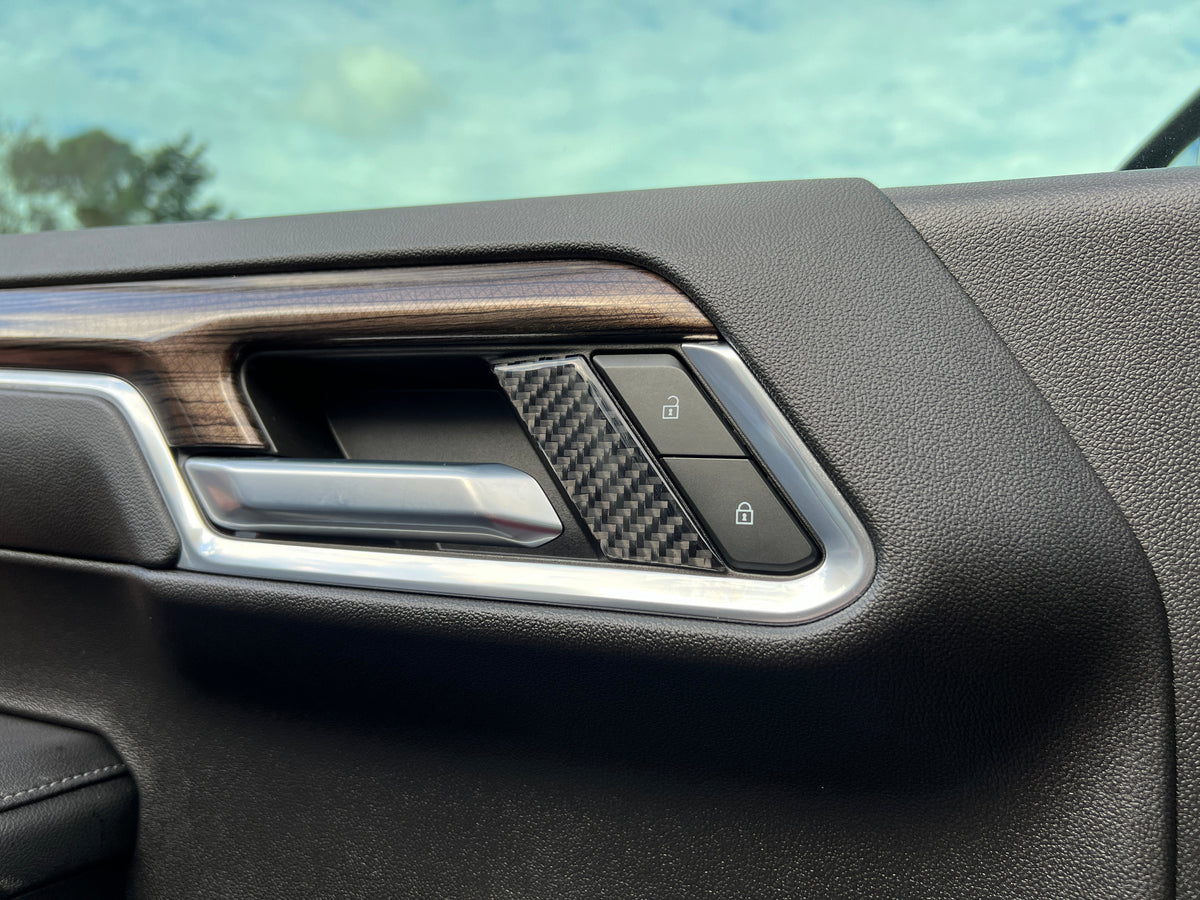 Front Door Handle Accent Trim Fits 2022-2027 Chevrolet Silverado