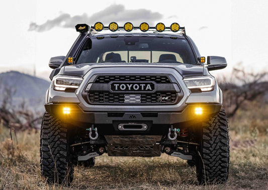 Toyota Tacoma 3rd Gen (2016-2023) Hi-Lite Overland Front Bumper [No Bull Bar]