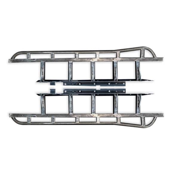 Rock Sliders | 22-Present Tundra - No top tread plate, bare metal (Crewmax 5'6 model)