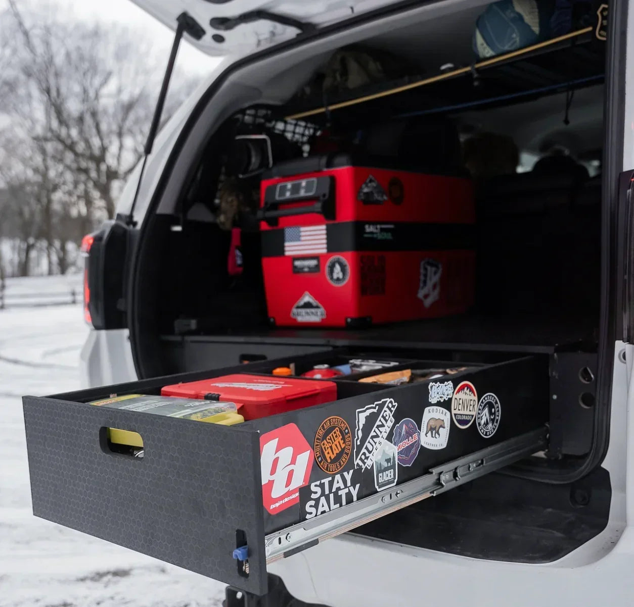 4Runner Dual Drawer Storage PreCut Kit - 2 Options