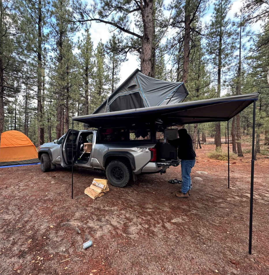 Freestanding 270 Degree Awning for Trucks & Overland Builds | DirtBox