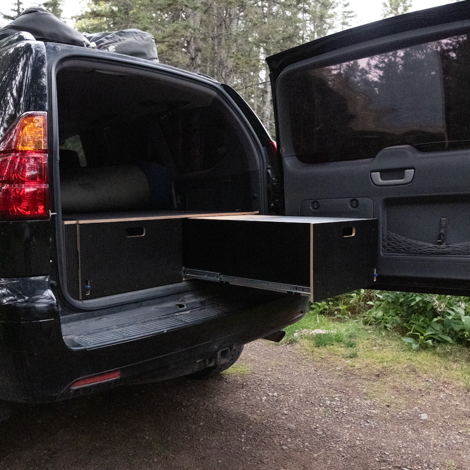 Lexus GX470 03-09 Dual Drawer Storage PreCut Kit - 2 options