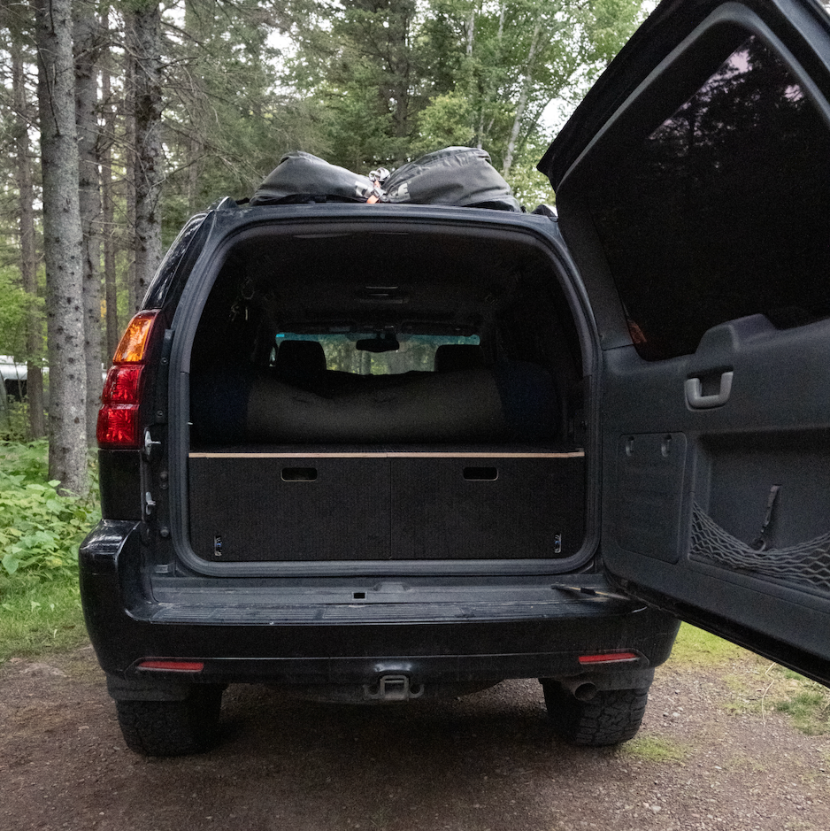 Lexus GX470 03-09 Dual Drawer Storage PreCut Kit - 2 options