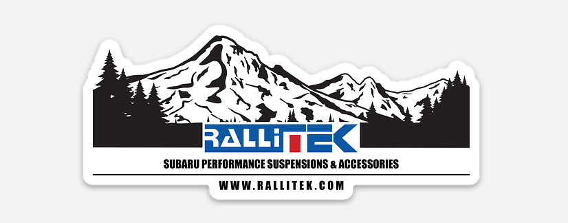 RalliTEK Mountains Decal