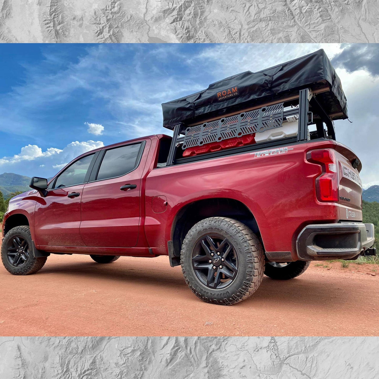 XTR1 Bed Rack for Chevrolet Silverado & GMC Sierra 1500