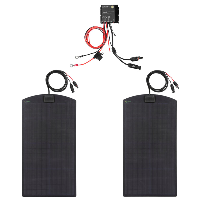 Skoda Yeti (2009-2017 ) Lensun 70W Hood/Bonnet Flexible Solar Panel