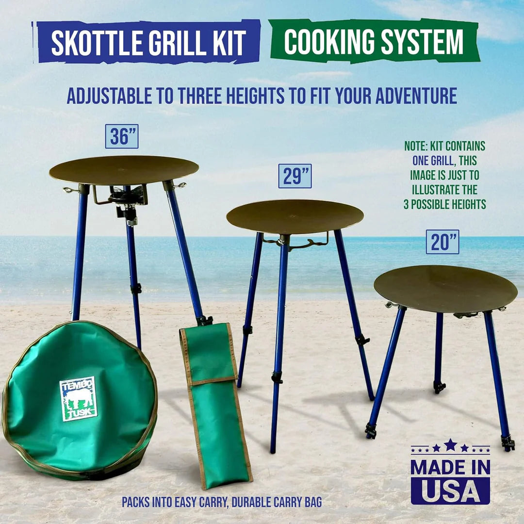 Tembo Tusk Skottle Grill Kit