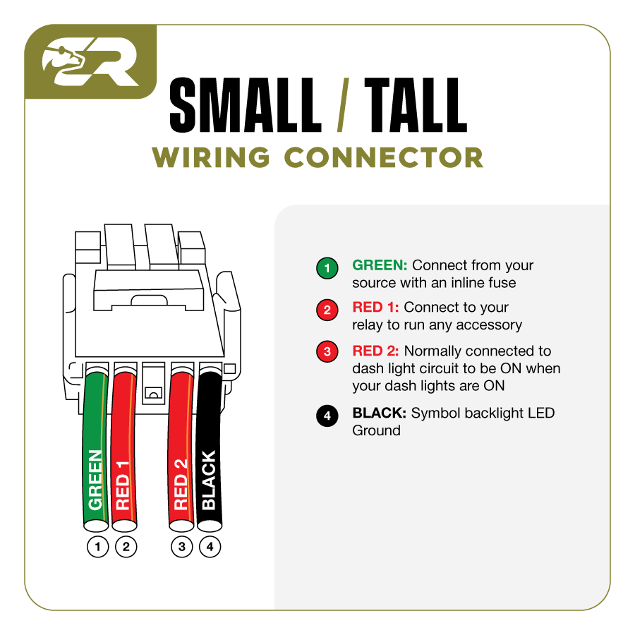 Small Style Toyota OEM Style "ROCK LIGHTS" Switch