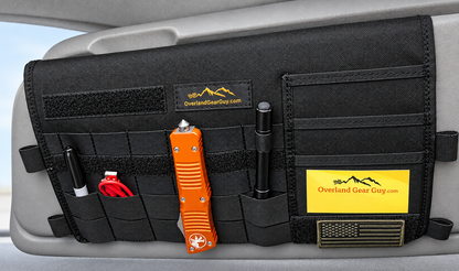 Sprinter Sun Visor Organizer with Mirror