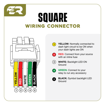 Toyota OEM Square Style "BUMPER LIGHT BAR" Switch
