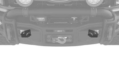 Front Bumper Auxiliary Light Mounting Kit for 2023+ Super Duty