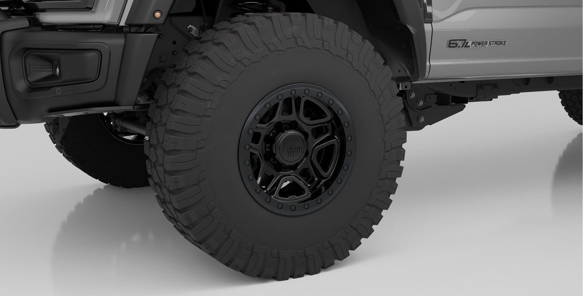 AEV Katmai DualSport Wheel for 2023+ Ford Super Duty 18x10 8x170 -15ET - Gloss Black