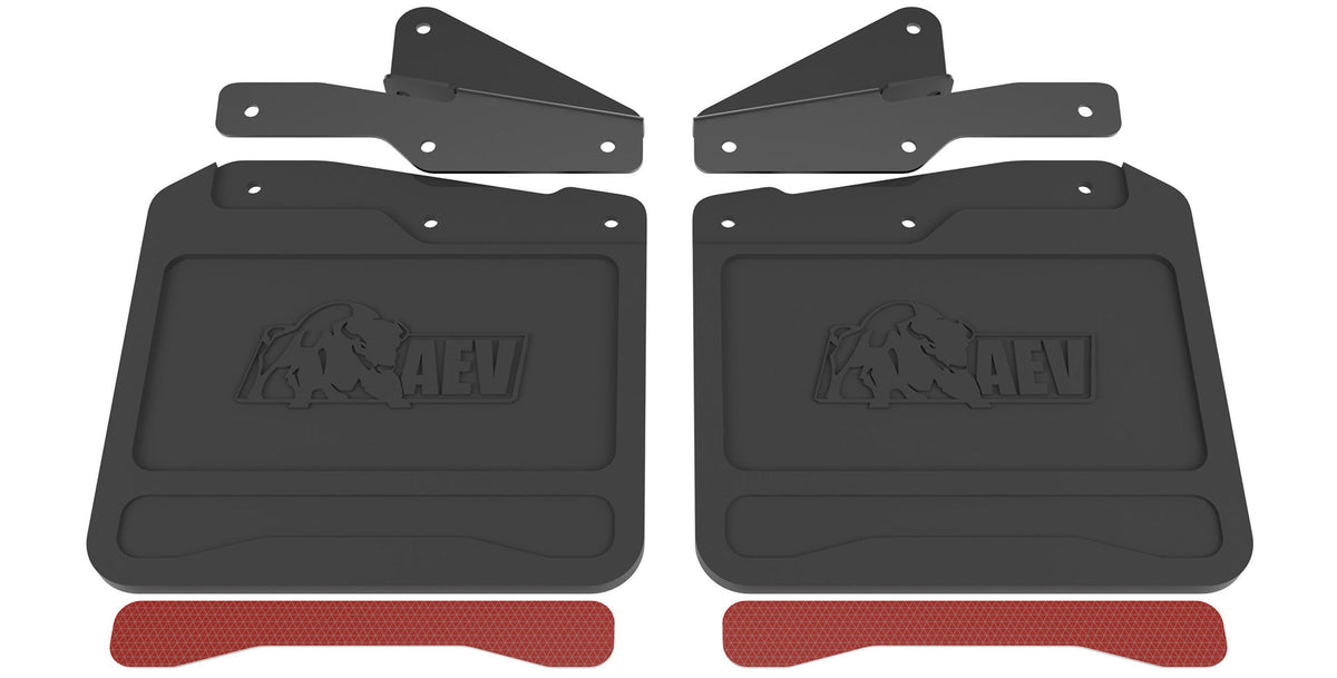 AEV Rear Splash Guards for 2022+ Chevrolet Silverado 1500 ZR2 Bison