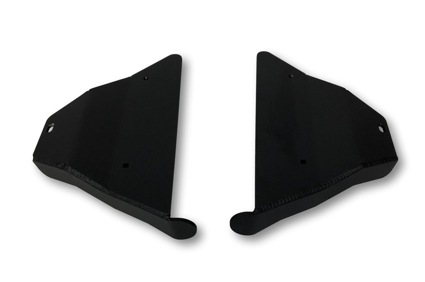 A-arm Skid Plates | Tacoma / 4Runner / FJ / GX - 1/4" 5052 Aluminum - Black Powder Coat