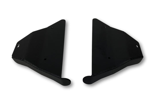 A-arm Skid Plates | Tacoma / 4Runner / FJ / GX - 1/4" 5052 Aluminum - Black Powder Coat
