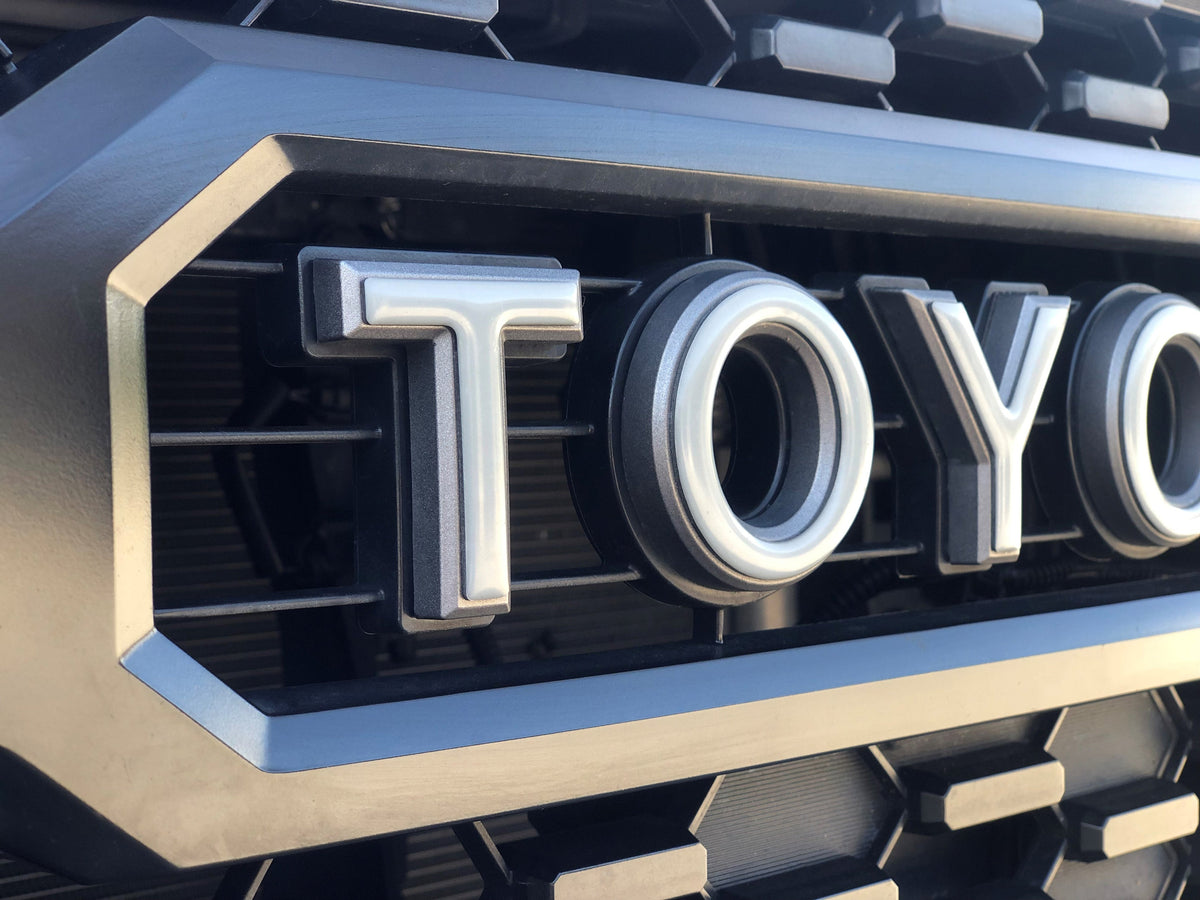 Grille Letter Overlays Fits 2016-2027 Toyota Tacoma
