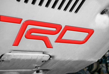 Skid Plate Letter Inserts Fits 2016-2027 Toyota Tacoma
