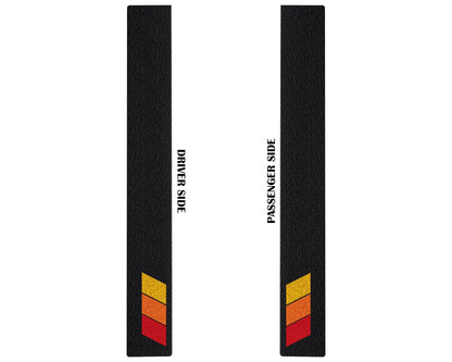 Door Sill Protection Overlays Fits 2005-2023 Toyota Tacoma