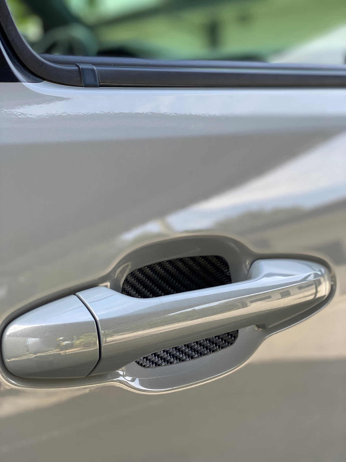 Door Handle Protective Inserts Fits 2019-2027 Chevrolet Silverado/ Silverado HD