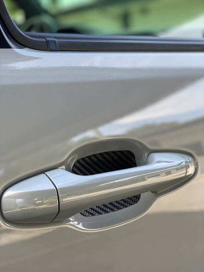 Door Handle Protective Inserts Fits 2019-2027 Chevrolet Silverado/ Silverado HD