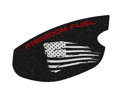 Fuel Door Protective Overlay Fits 2005-2015 Toyota Tacoma w/ Short Bed