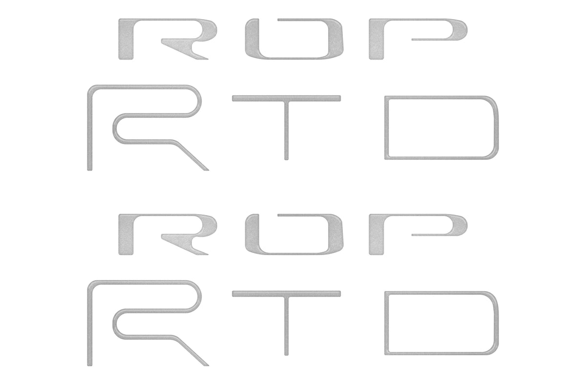 Bed Side Letter Inserts Fits 2022-2023 Toyota Tacoma TRD Pro