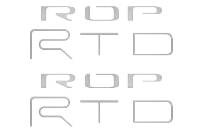 Bed Side Letter Inserts Fits 2022-2023 Toyota Tacoma TRD Pro