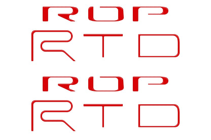 Bed Side Letter Inserts Fits 2022-2023 Toyota Tacoma TRD Pro